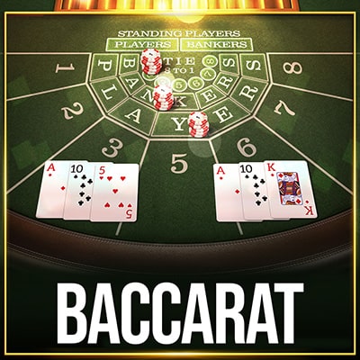 Baccarat Tischspiel